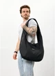 Чоловіча сумка Sambag HOBO WEAVE чорна(SB_0CEC824E4625) - зображення 1
