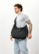 Чоловіча сумка Sambag HOBO WEAVE чорна(SB_0CEC824E4625) - зображення 5