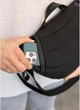Чоловіча тканинна поясна сумка бананка SAMBAG Чорний (549303821) - зображення 8