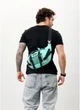 Большая мужская поясная сумка бананка Sambag DynamicDart мятная(SB_9609AF496D80) - изображение 6