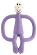 Gryzak kojący Matchstick Monkey ze szczoteczką Małpka Fioletowy (MM-T-013) (5060679073410) - obraz 2