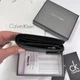 Чоловічий гаманець CALVIN KLEIN натуральна шкіра Чорний 11,5×9,5 см (LUX1447) - зображення 3