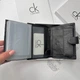 Чоловічий гаманець CALVIN KLEIN натуральна шкіра 14 × 9,5 см Чорний (LUX1452) - зображення 5
