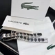 Мужской браслет LACOSTE нержавеющая сталь универсальный Серый (LUX1407) - изображение 1