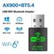 Зовнішній дводіапазонний WIFI адаптер 5 ГГц + 2.4 ГГц з Блютуз для ПК ноутбука комп'ютера ТБ Android приставки (88034) - зображення 1