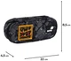 Пенал шкільний Kite Freestyle 22x8.5x4.5 см Чорний (K26-599-20) - зображення 6