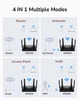 Беспроводной маршрутизатор Cudy Wi-Fi 6 2,4 ГГц 5 ГГц 4 антенны 200х117х35 мм черный (682236) - изображение 8