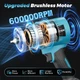 Бесщеточный аккумуляторный воздуходув GISAM NL - HD - 5518 с аккумулятором 6.0 Аг - изображение 7