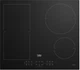 Електрична варильна поверхня Beko Склокераміка 60х5,2х51 см Чорна 4 конфорки (680435) - зображення 1