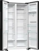 Холодильник Hisense Side-by-Side чорний 91,5х178,6х67 см скло (681969) - зображення 2
