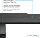 Столик для ноутбука/монитора Officepro MR147B Black - изображение 7