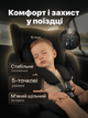 Детское автокресло Kaya Pulse PP-1240 Melange Black 9–36 кг (группа 1/2/3), универсальное, черное - изображение 4