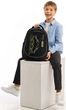 Рюкзак школьный Kite Education DC Batman 38x28x16 см 18 л Черный (DC26-700M) - изображение 19