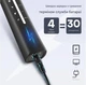 Звукова електрощітка зубна Seago SG-958 тримач+10 насадок у комплекті (Black) - зображення 5