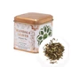 Органічний чай у банці Класичний зелений з лимоном та імбиром Organic Classic Green with Lemon and Ginger 50г Mandala Leaves 5056368353567 - зображення 1
