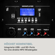 Мобильная акустическая система Auna Streetstar 2.0 12" с Bluetooth, USB, SD и караоке, второе поколение - изображение 9