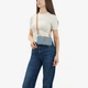 Сумка клатч через плече маленька Regina Notte 4250 Wallet Bag Джинсовий - зображення 2
