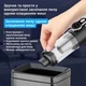 Автомобільний пилосос Yaoen 126 Ultra 110W 6000mAh (YVCNU6011B 5422) Чорний - зображення 10