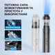 Автомобильный пылесос Yaoen 121 Brush 45W 3000mAh (YVCBU3045B 5392) Черный - изображение 3