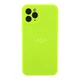 Чохол Silicone Case Square Full Camera для iPhone 11 Pro 40.Shiny Green - изображение 1