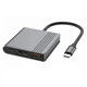 Док-станція Cablexpert USB-C 3-в-1 (A-CM-COMBO3-05) - изображение 4