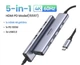 USB-хаб UGREEN CM478 Type-C 5-в-1 з HDMI 4K, PD 100W та USB 3.0 для ноутбуків, MacBook, планшетів - зображення 3