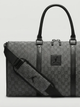 Спортивная сумка через плечо Jordan Duffle Monogram в темно-сером цвете. - изображение 5