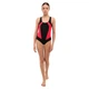 Подростковый слитный купальник для плавания SP-Sport 8269 рост 140-145см 10 лет Black-Fuchsia - изображение 4