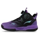 Кроссовки баскетбольные детские SP-Sport Kid's Edition 5535-1 размер 37 Black-Purple-Mint - изображение 2