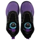 Кроссовки баскетбольные детские SP-Sport Kid's Edition 5535-1 размер 37 Black-Purple-Mint - изображение 6