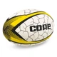 Мяч для регби размер №4 Core 5388-4 для игроков 10-14 лет White-Yellow - изображение 2