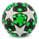 Мяч футбольный Champions League размер №5 Stars Match Ball SP-Sport 7590 Green-Black-White - изображение 3