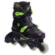 Роликовые коньки раздвижные с комплектом защиты Zelart 2920-2 размер 31-34 Black-Green - изображение 3