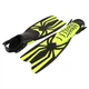 Ласты для дайвинга и снорклинга с открытой пяткой SP-Sport размер M-L (40-43) Black-Yellow - изображение 4