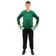Форма футбольного вратаря детская форма вратарская SP-Sport 7512 рост 130-140см Green-Black - изображение 1
