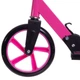 Самокат двухколесный складной с колесами 200мм Scooter 2036 Black-Pink - изображение 4