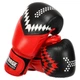 Перчатки боксерские кожаные на липучке Fistrage Fight Gear 7828 размер 14 унций Red-Black - изображение 3