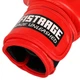 Перчатки боксерские кожаные на липучке Fistrage Fight Gear 7828 размер 14 унций Red-Black - изображение 6