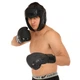 Перчатки боксерские кожаные на липучке Fistrage Fight Gear 7891 размер 10 унций Black - изображение 8
