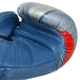 Перчатки боксерские кожаные на липучке Fistrage Fight Gear 7804 размер 10 унций Blue-Red - изображение 6