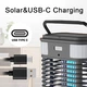 Уничтожитель насекомых на солнечной батарее (USB/Solar), аккумуляторный уничтожитель насекомых, 4200V, защита от дождя IP65 - изображение 11