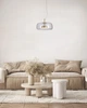 Подвесной светильник, люстра Italux PND-17760B-BRSS-CL Caste LED 1x10W 3000K 850Lm IP20 золотой - изображение 2