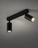 Світильник поворотний, спот TK Lighting 10633 Amis GU10 2x10W IP20 чорний - зображення 3