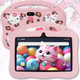 Планшет детский G123 с Hello Kitty, Wi-Fi на Android, 7, розовый (G123-3) - изображение 1