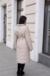 Демісезонний стьобаний плащ Mila Nova ПВ-399 54 бежевий - зображення 5