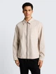 Куртка-рубашка Tom Tailor 1049645 2XL Бежевая - изображение 1
