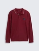 Поло лонгслив Tom Tailor 1048618 3XL Красный - изображение 6