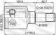 ШРУС FORD FOCUS / FORD USA FOCUS / FORD C-MAX (DM2) / FORD FOCUS C-MAX (DM2) 2003-2020 г. - изображение 4