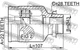 ШРУС KIA SHUMA (FB) / KIA CERATO (FB) / KIA CARENS (FJ) 1996-2011 г. - изображение 1