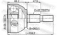 ШРУС FE 2110-KUGTD для FORD KUGA 2008-2012 г. - изображение 1